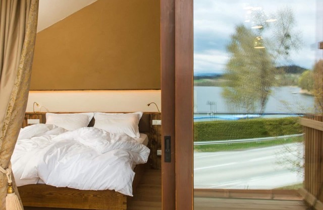 Üban See Suite mit Balkon, Seeblick - Winzerzimmer Weingut Georgium