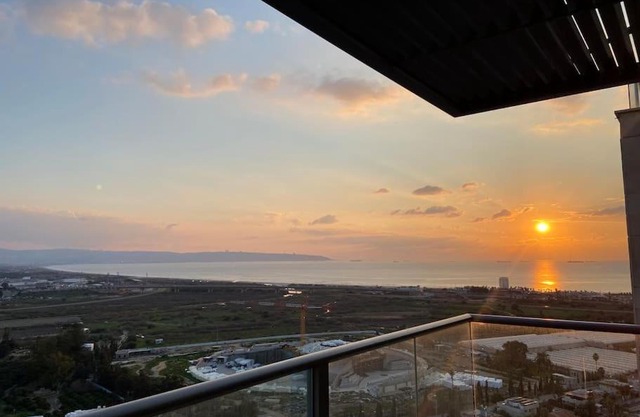 דירת גג ים עכו חיפה נוף מרהיב