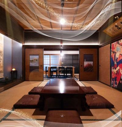 倉敷の宿Retreat KOBAYASHI 1棟貸切 1日1組限定 11LLDDK 520平米 102年前の伝説の建物 瀬戸内芸術祭2025 直島 美観地区 最大10名 駐車場3台 ベッド8台