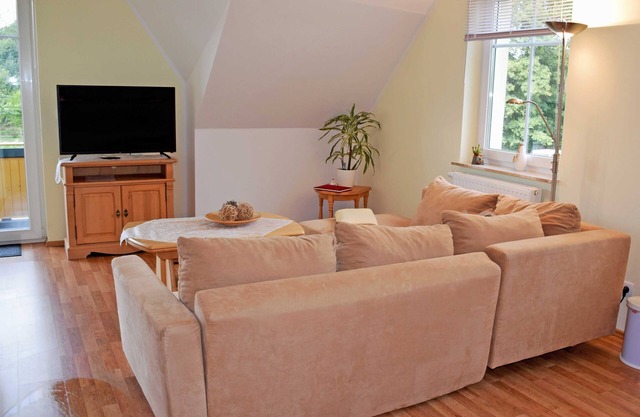 01 Ferienappartement zur Granitz con balcón - Ferienappartement zur Granitz