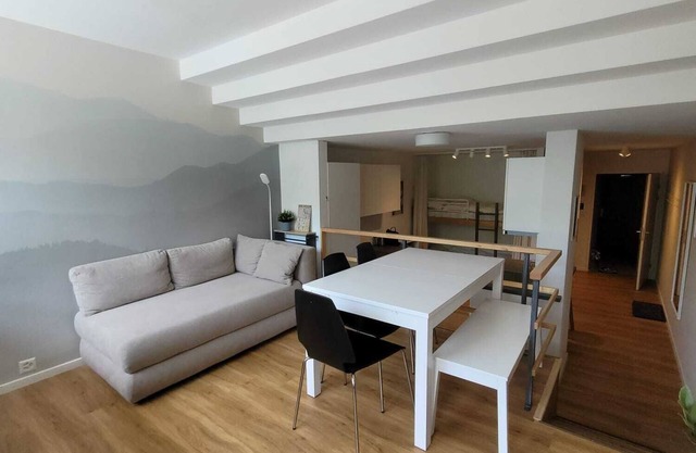 1.5 room apartment for 1 - 4 people with a view of the ski slope