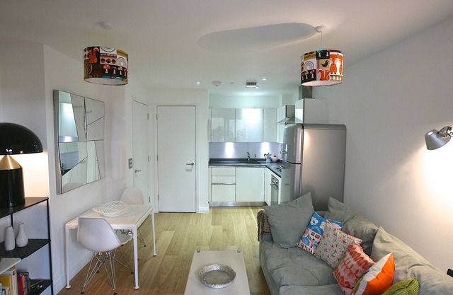 1 cama jardín plano en el East End de Londres