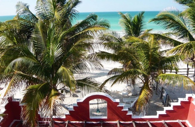 Ático de 1 dormitorio frente al mar para 4 personas, Wi-Fi, terraza frente al mar, balcón,