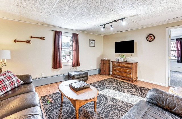 1 Block to Crystal Lake: Downtown Beulah Apt!