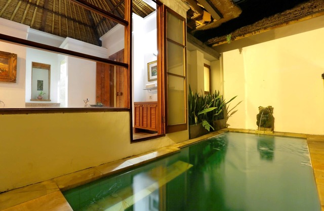1 BR Villa cerca de Ubud con cocina, piscina privada, vista de campos de arroz
