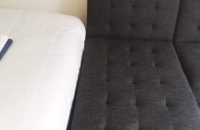 1 Double and 1 sofa bed Garden Chalet B