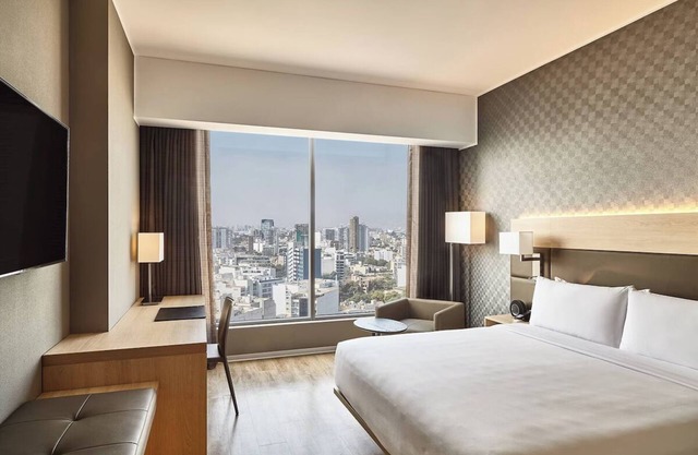1 King Bed w/City View at AC Hotel Lima Miraflores - Near Huaca Pucllana Pyramid