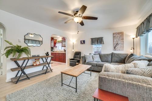 1 Mi to Little Traverse Bay Home with Fire Pit
