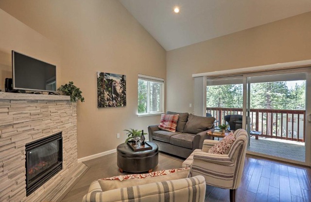 1 Mi to Skiing and Beaches Incline Village Home!
