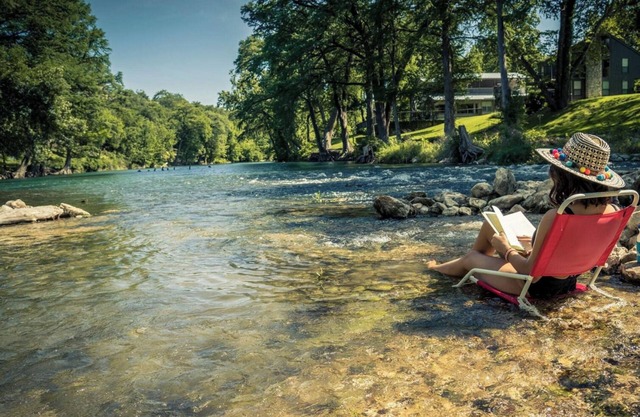Texas Themed Casita on the River in Gruene