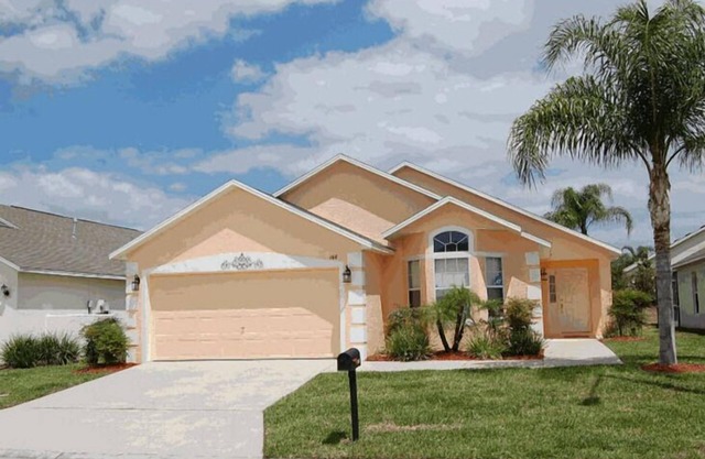 10 minutos de Disney, wi-fi, netflix, piscina privada climatizada a gas, 2 masterbed, capacidad para 8