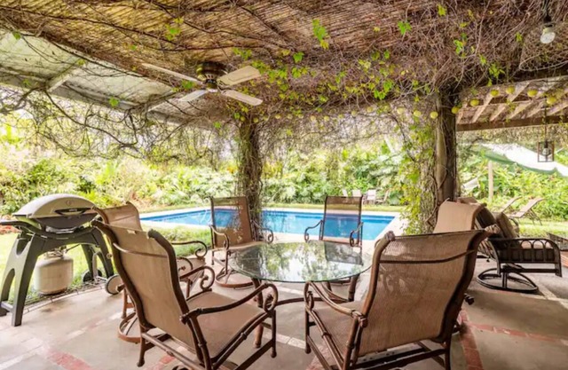 Spacious Farmhouse with Pool & Exotic Gardens