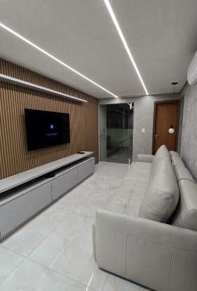 101 - Área Privativa de Luxo ar condicionado e churrasqueira