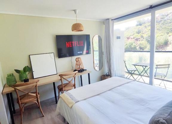 124 Spacious studio with a view
