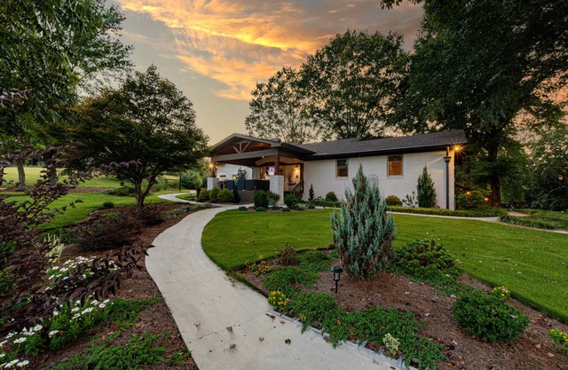13 acres in a peaceful setting