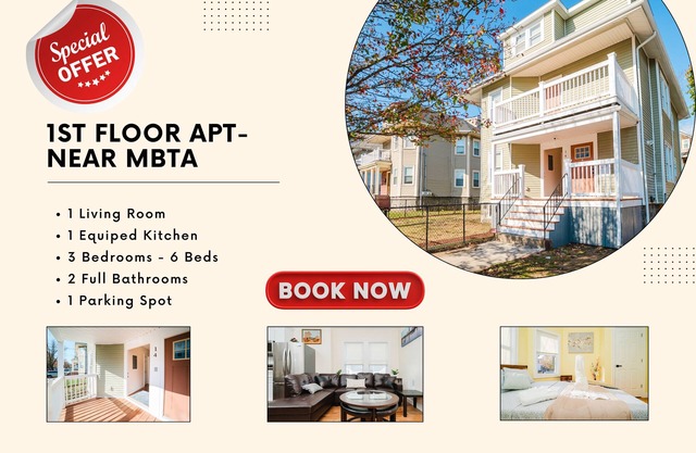 14-1 3BR Milton - Cozy Stay near Quincy Center