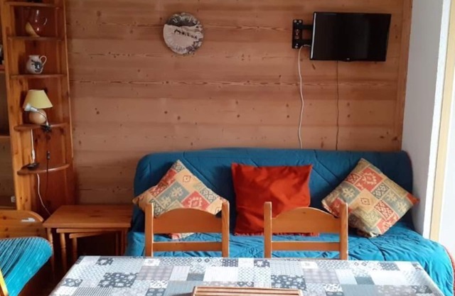 A 150m de las pistas de esquí, Planta baja, terraza, tv, local para esquís, 36m², Aussois
