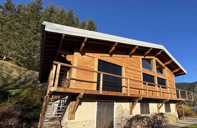 Chalet alpino de 150m² para 12 pers. con billar y garaje en Méaudre