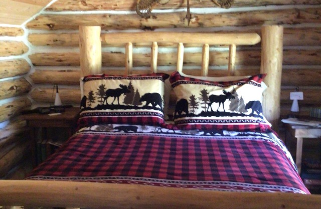 Cozy 1 bd Off Grid Wilderness Trappers Cabin. Pet Friendly!