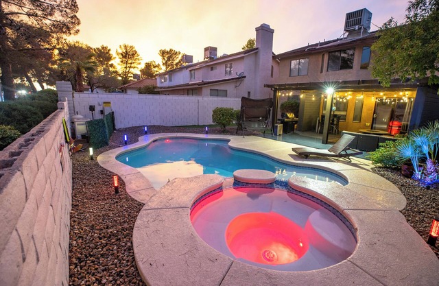 1800 SqFt House With Heatable Pool Spa 13Min From Strip