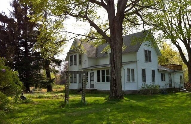 La Casa Blanca de 1860 en Glenn, ubicada entre South Haven y Saugatuck