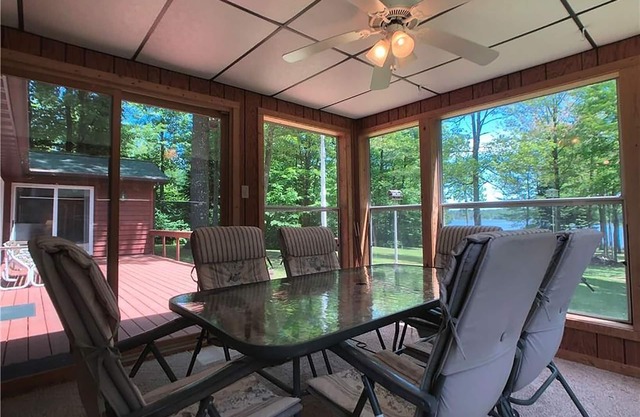 1900 miles of shoreline on the Chippewa Flowage to explore, great fishing, and great for water sports