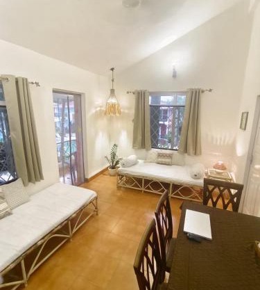1bhk Beachside Apartment - Cozy By The Sea Goa