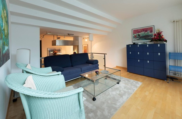2.5 room apartment for 1 - 4 people with a view of the village of Savognin