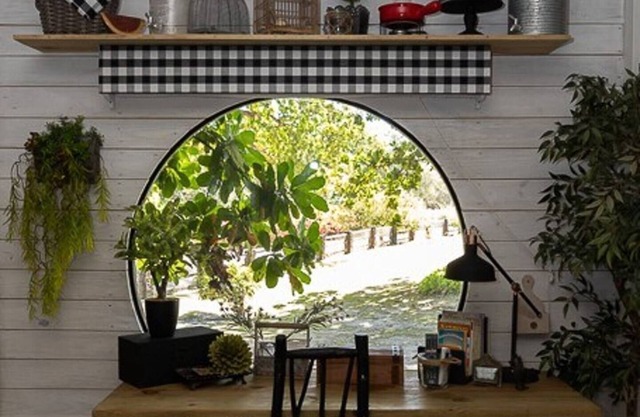 Cabaña de 1 dormitorio con baño / cocina americana y terraza exterior