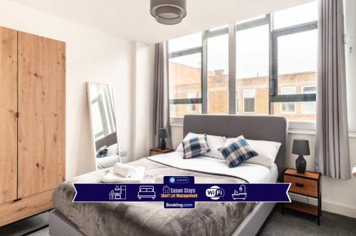 2 BDR Flat By Eason Stays Short Lets & Serviced Accommodation Preston With Free Wifi