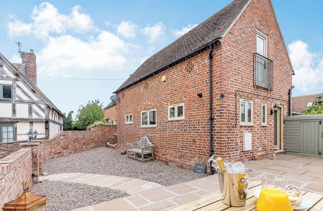 An idyllic converted barn in the village of Arscott, Pontesbury.