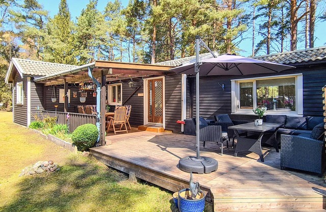 Acogedora casa de 2 dormitorios en åhus