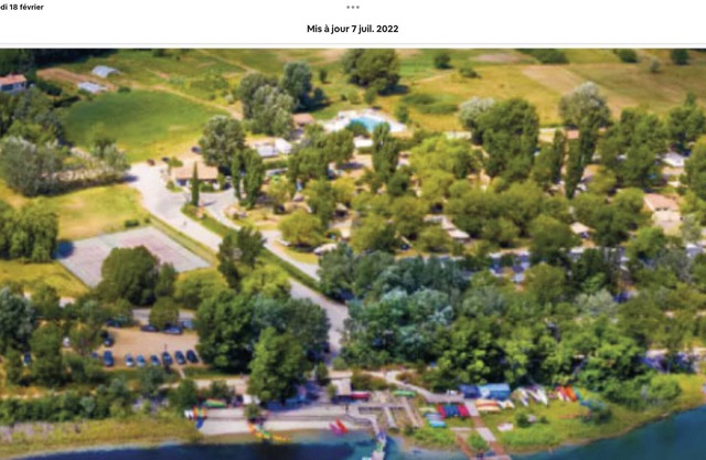 Mobile home 2 bedrooms 4-6 places in a 3* family campsite in the Gorges du Verdon