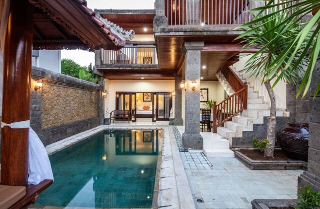 Villa de 2 dormitorios con piscina privada cerca de la ciudad de Sanur y Denpasar