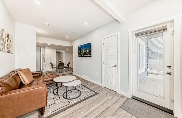 2 Beds, 1 bath Walkout Basement