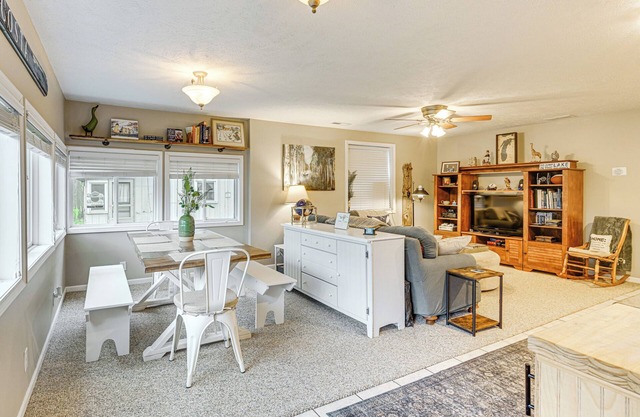2 Fire Pits & Lake Access: Cozy Mecosta Getaway!