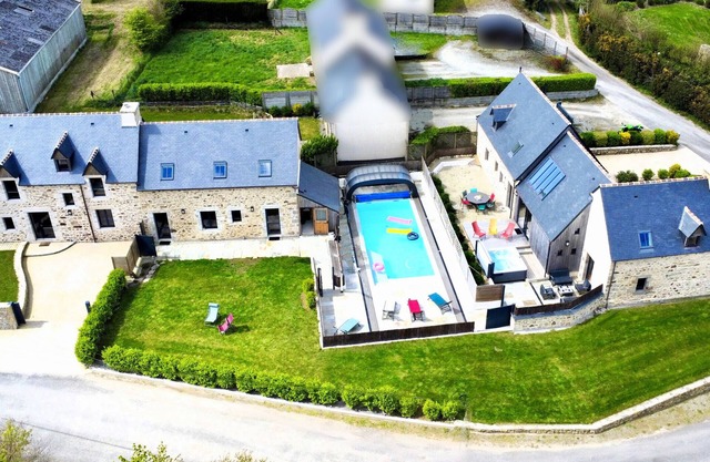2 Gîtes à la campagne 14 pers, piscine, jacuzzi