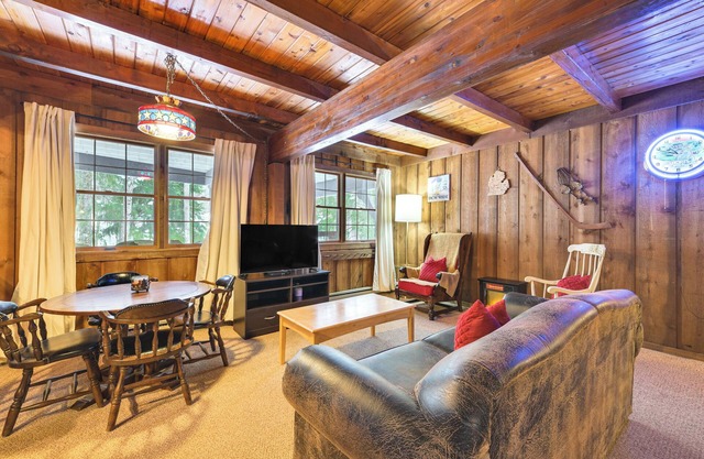 Hike, Golf & Explore: Cabin w/ Deck in Bellaire!