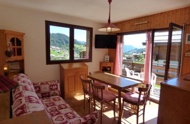 2 pièces + coin nuit, panoramique pistes, 4/6 pers., Vieux Village Chinaillon - FR-1-458-108