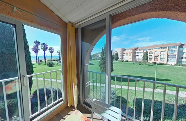 Apartamento 2 piezas con logia vista al mar, se admiten mascotas - La Londe-les-Maures