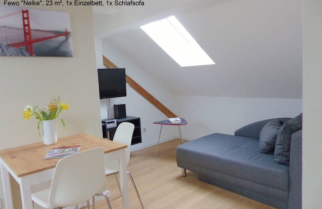 Apartamento de 2 piezas, 23 m², zona tranquila, cerca del centro, Ferienwohnungen Flora