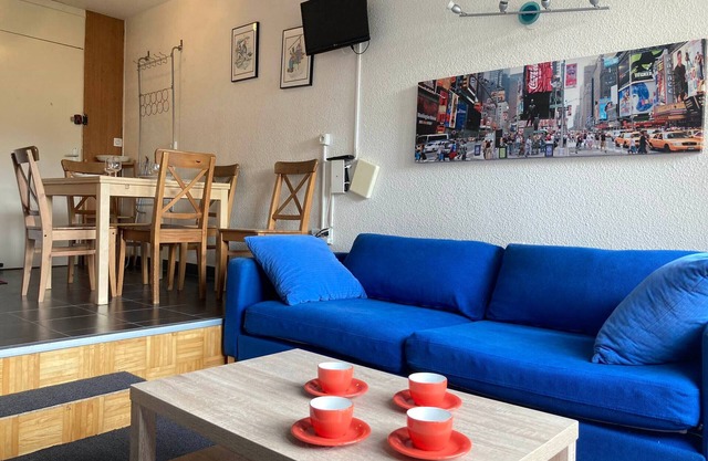 2-room cabin apartment for 6 people in the heart of the resort, near the supermarket and kids' village
