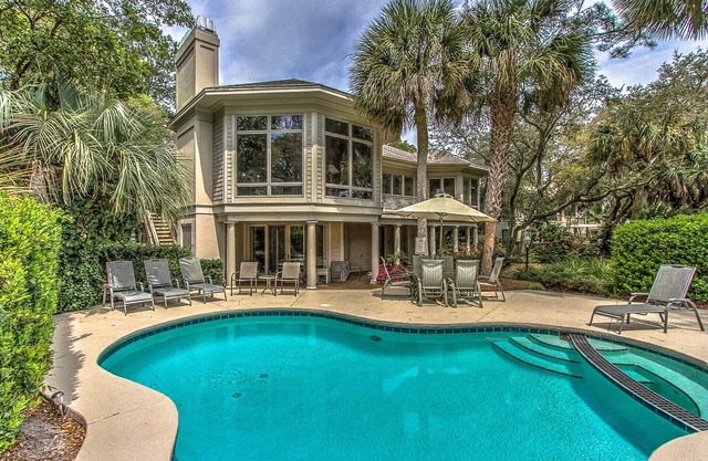 20 Grulla - Parte superior de la línea 2ª Línea Mar Casa en Sea Pines