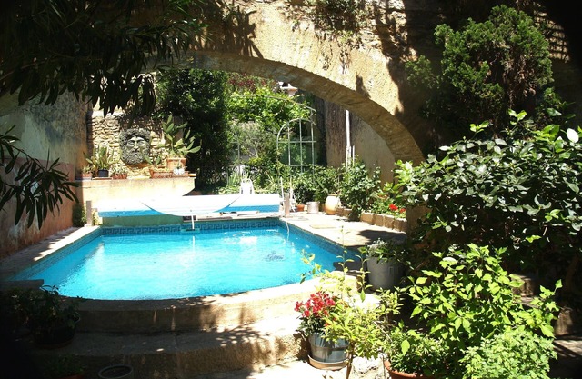 Casa del artista en pueblo histórico a 3 km del Pont du Gard