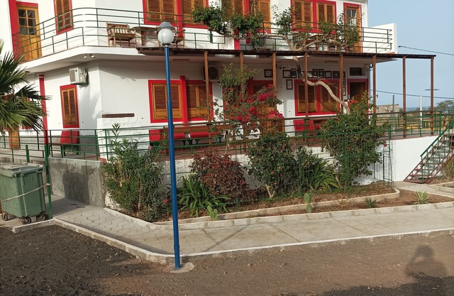 200 meters from the center and in front of Tarrafal beach (São Nicolau).
