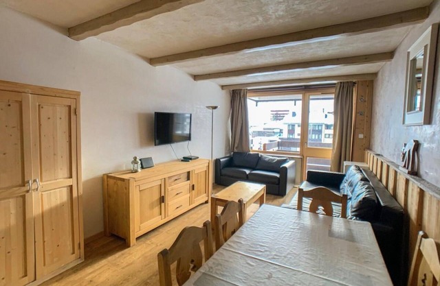 200m del centro estación, 3.o piso, tv, 55m², Tignes