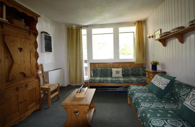 20m del centro estación, Planta baja, balcón, tv, local para esquís, 24m², Tignes