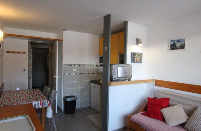 210m de los comercios, Planta baja, balcón, parking, tv, local para esquís, 25m², Alpe d'Huez