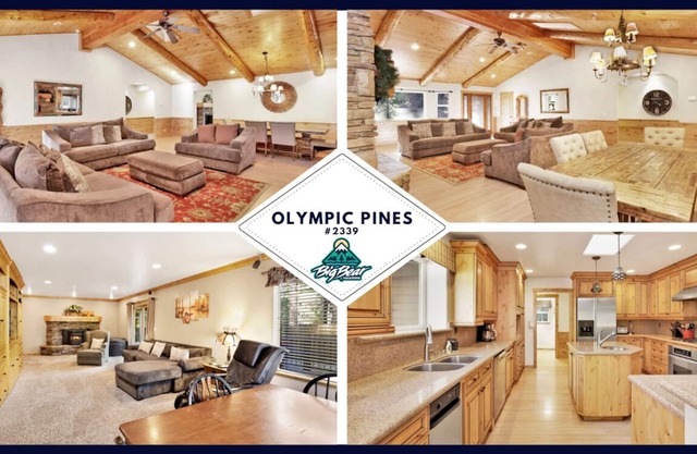 2339-olympic Pines Retreat 5 Bedroom Cabin by RedAwning