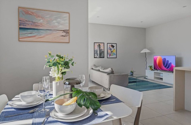2BR Apartment w/ Balcony Near Food Shop & Transit
